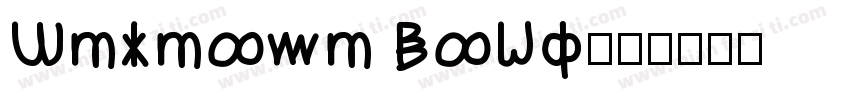 Unknown Bold字体转换